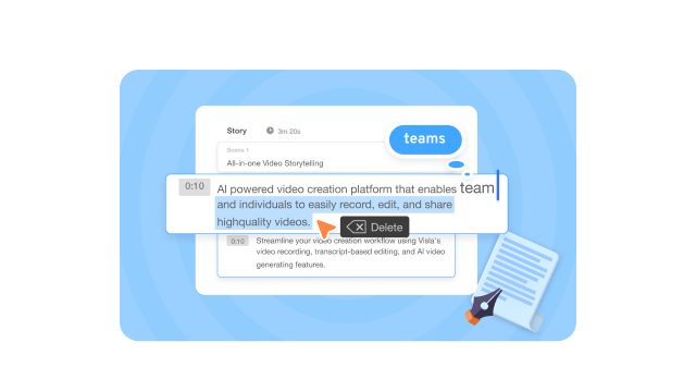 Text-Based Video Editing
